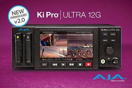 AJA Releases Ki Pro Ultra 12G v2.0