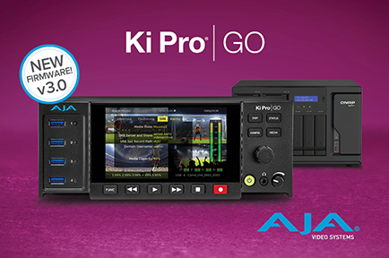 AJA Introduces Ki Pro GO v3.0 With New Network-Recording
