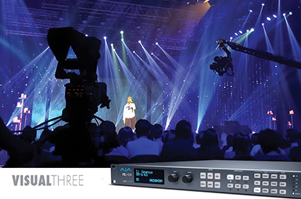 Malaysia’s Visual Three Powers Live Production With AJA FS-HDR