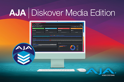 AJA Announces Equity Stake in Diskover Data; Introduces AJA Diskover Media Edition