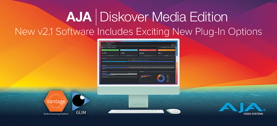 AJA to Showcase Latest Updates to AJA Diskover Media Edition at NAB 2023