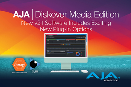 AJA to Showcase Latest Updates to AJA Diskover Media Edition at NAB 2023