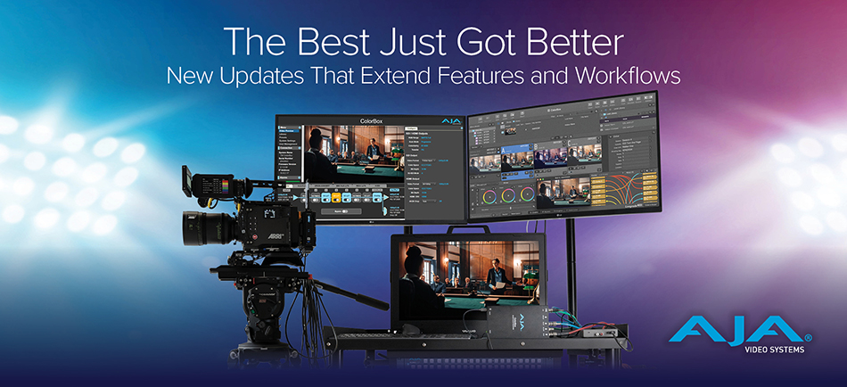 AJA Reveals Product Updates Ahead of NAB 2024