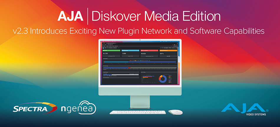 AJA Extends Diskover Media Edition Plugin Network and Software Capabilities at IBC 2024