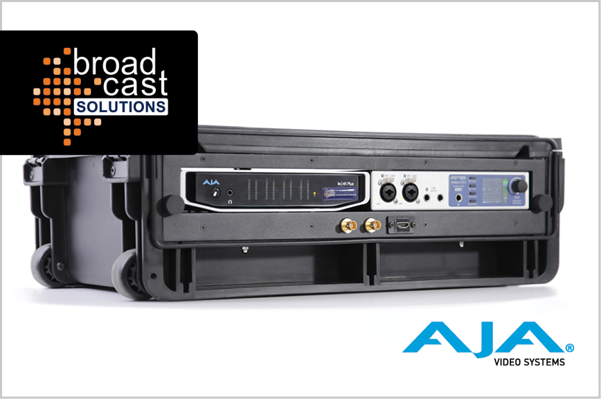 AJA I/O Gear: The Heart of Broadcast Solutions’ VEGO Mobile Editing Solution