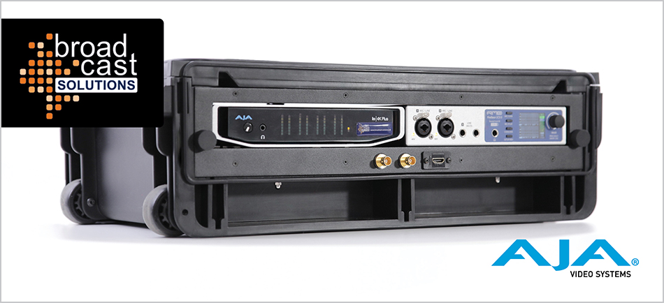 AJA I/O Gear: The Heart of Broadcast Solutions’ VEGO Mobile Editing Solution