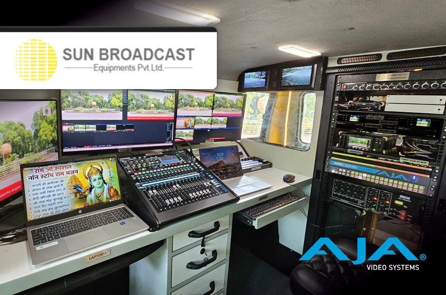 Sun Broadcast on Building an UltraHD Multimedia Van 