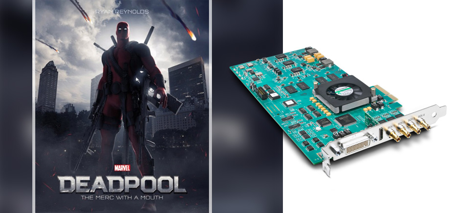 AJA KONA 3G Facilitates Deadpool Dailies Screenings at FOX