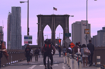 Crooked Letter Films Captures Picturesque Promo  for Brooklyn Bicycle Co. with AJA CION 