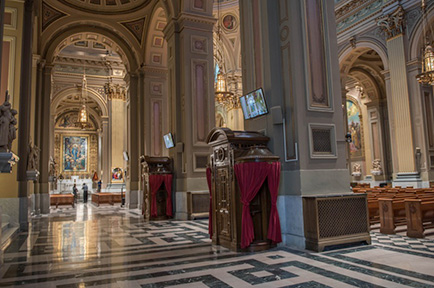 Cathedral Basilica of Saints Peter and Paul Modernizes AV Setup for Papal Visit with RGB’s Installation Powered by AJA Gear