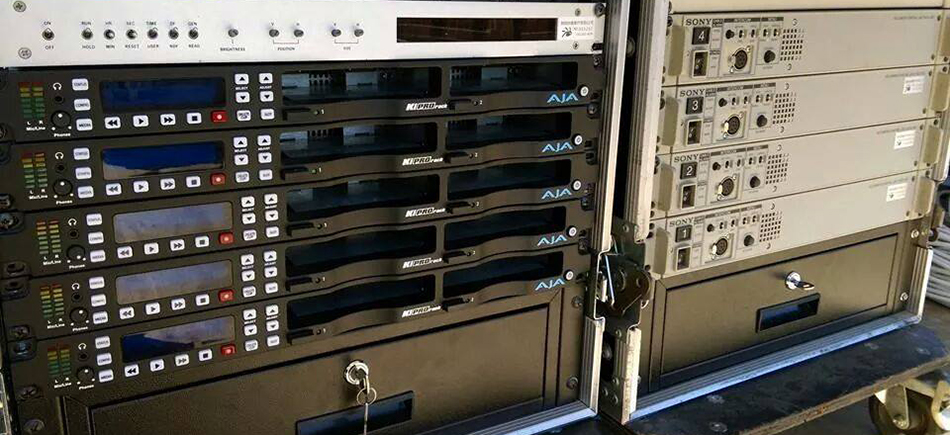 AJA Ki Pro Rack and FS1 Power Multimedia Productions for Infinity