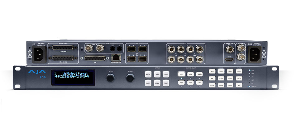 AXS TV Adds FS4 to Boost Audio, Fiber and Embed/De-Embed Support in Broadcast Truck Loaded with AJA Pro Kit