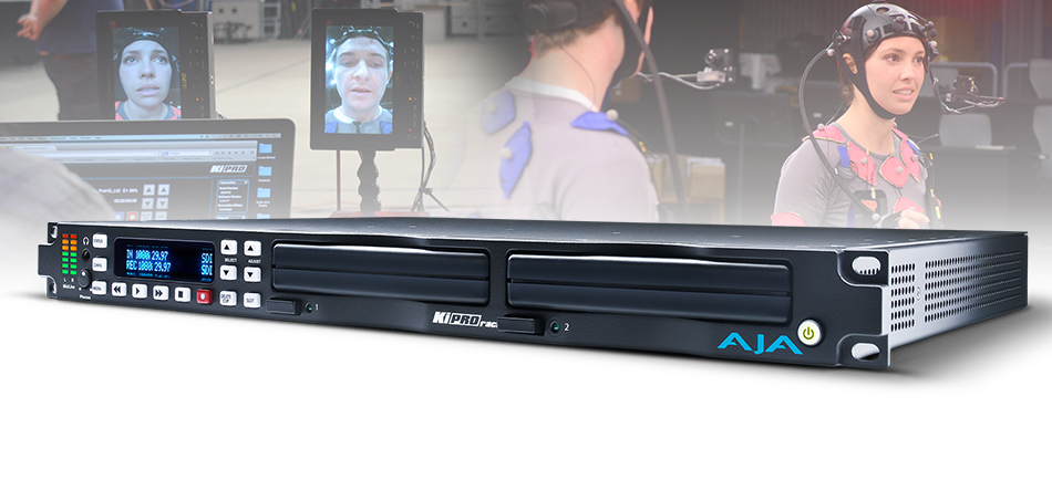 Faceware Technologies Relies on AJA Ki Pro Rack  to Record Top Quality Facial Performances