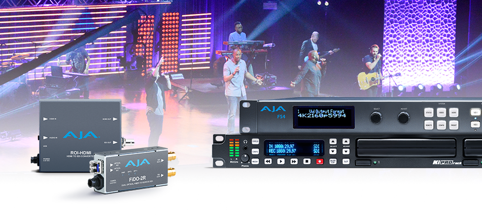 Victory World Church Deploys Sophisticated Live AV Workflow with AJA Video Systems