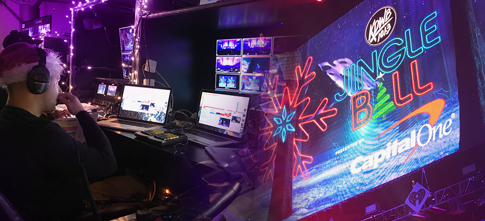 AJA Ki Pro Racks, FS2s and Mini-Converters Help VER Drive Live Event AV for iHeartRadio Jingle Ball Tour