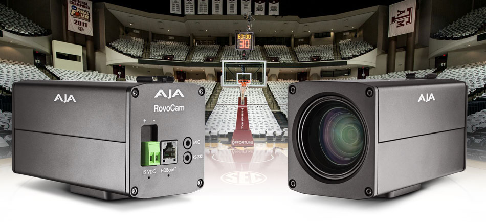 Texas A&M Athletics Enhances the Basketball Fan Experience with AJA RovoCam 