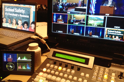 AJA Technology Powers Live AV Production for  CREC School Safety Conference 