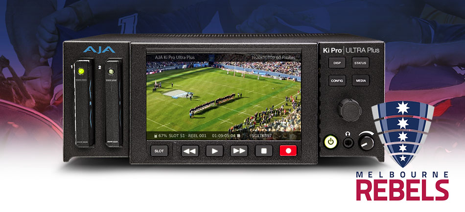 AJA Ki Pro Ultra Plus Gives Melbourne Rebels Rugby Union a Leg Up on Performance Analysis 