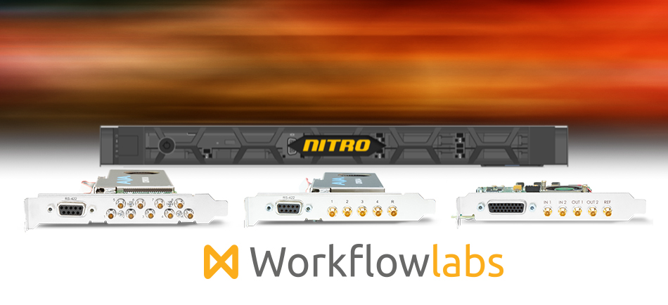 AJA Corvid Powers Up to 4K Video & Audio I/O for WorkflowLabs’ Nitro Broadcast Video Server