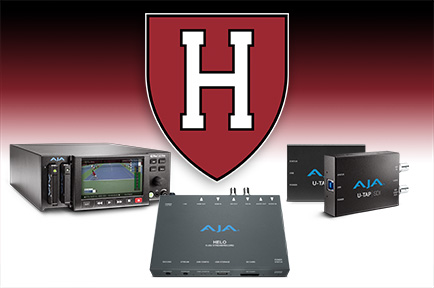 Harvard University Athletics Raises the Streaming Bar for College Sports with AJA Gear