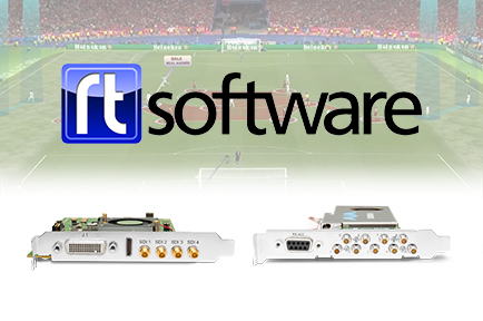 RT Software Standardizes on AJA I/O Solutions  for Fast, Reliable Graphics Playout