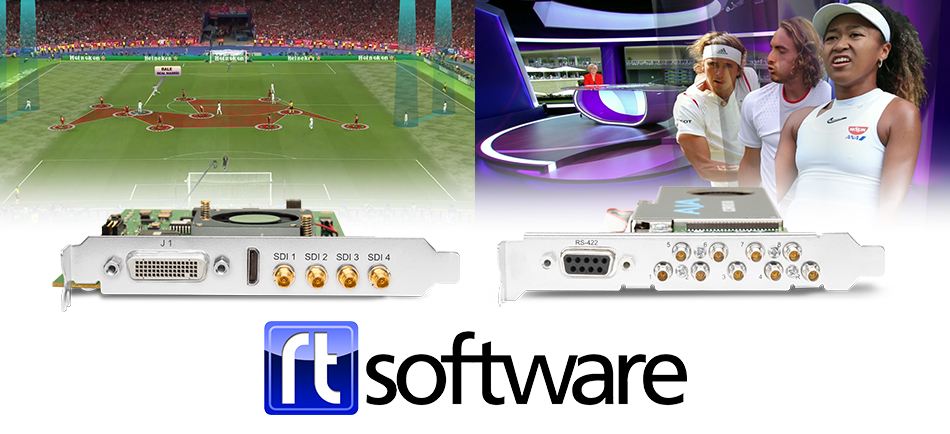 RT Software Standardizes on AJA I/O Solutions  for Fast, Reliable Graphics Playout