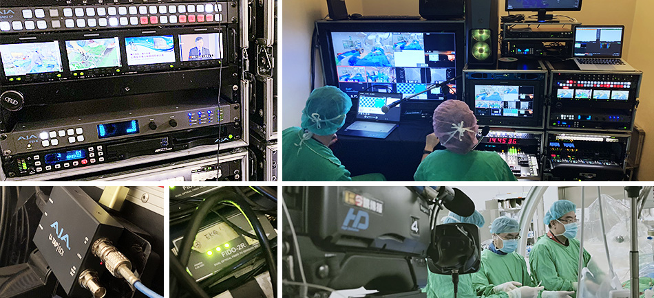 Taiwan-Based King Communication Taps AJA Gear to Broadcast Cardiology Procedures for Medical Training & Advancement
