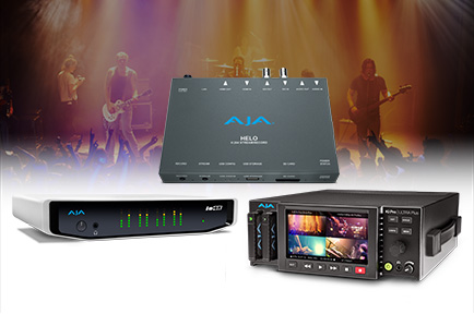 AJA Gear Helps Freelance Technical Director Lutz Conneus Adapt to Client AV Demands 