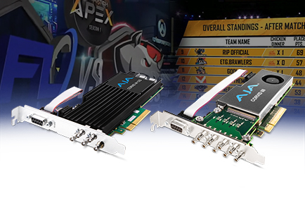 AJA Corvid Developer Cards Powers I/O for WASP3D’s Real-Time Broadcast Graphics