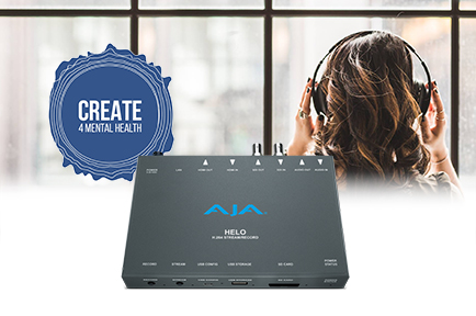 Create4MentalHealth Simplifies Streaming Workflows with AJA HELO