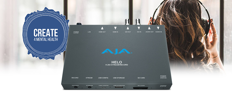 Create4MentalHealth Simplifies Streaming Workflows with AJA HELO