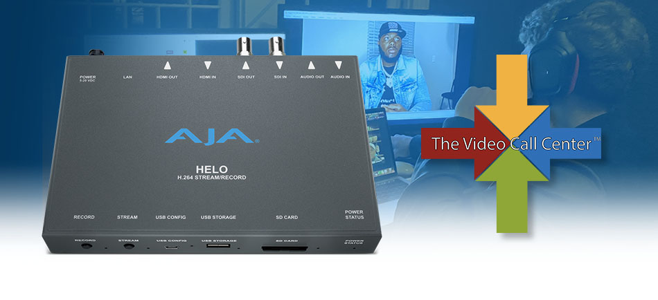 The Video Call Center Redefines Live Video Remotes with AJA HELO and ROI
