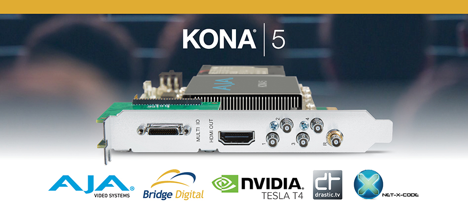 Bridge Digital Realizes New 4K HEVC Encoding Solution with AJA KONA 5