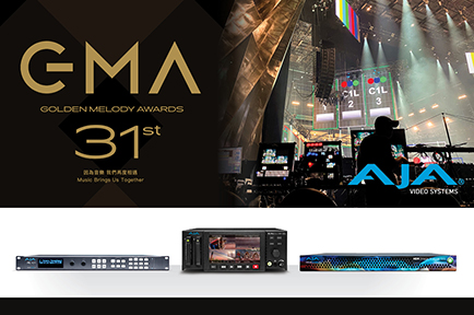 Getop Amplifies Golden Melody Awards Production with  Augmented Reality Performance Powered by AJA Gear