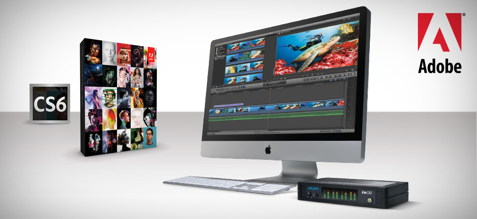 AJA Supports Adobe Creative Suite 6 Software Release