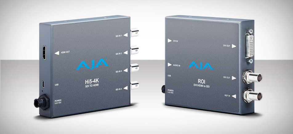 AJA Launches New Mini-Converters at NAB 2013