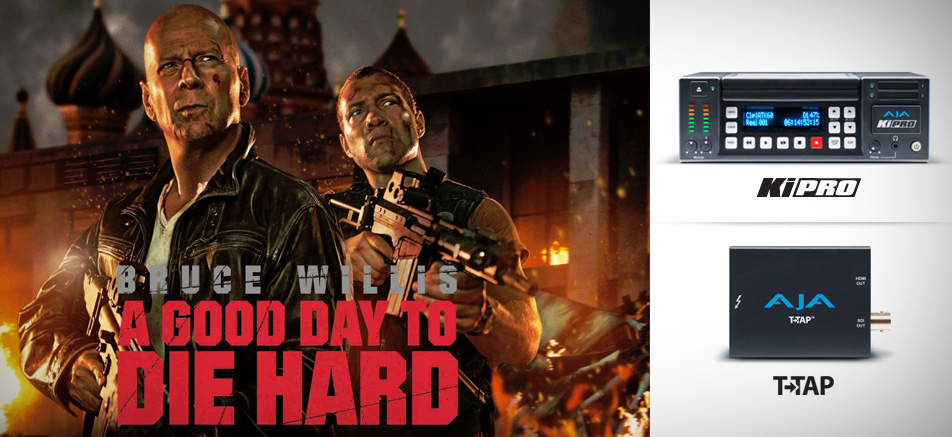 AJA Ki Pro Facilitates Preview Screening of "A Good Day to Die Hard" for Troops in Kuwait
