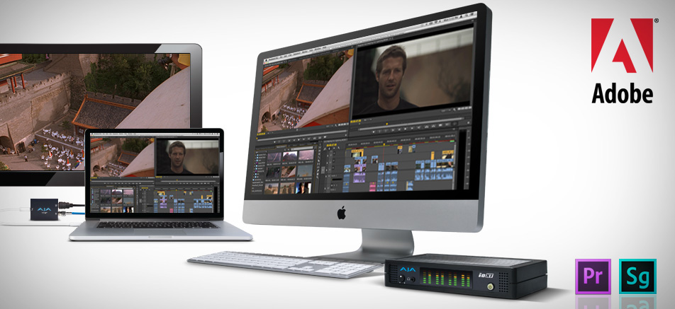 AJA to Support Next Version of Adobe's Professional Video Editing Tools 