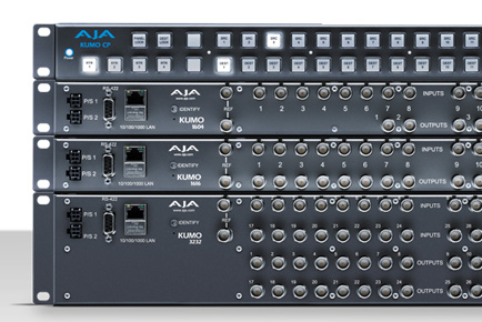 AJA Announces 4K Support for KUMO Routers With New v3.0 Firmware Update