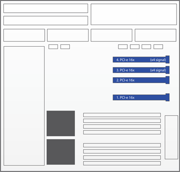 Expansion Slot Placement for: Mac Pro 2008-2013 (includes Nehalem and Westmere versions)
